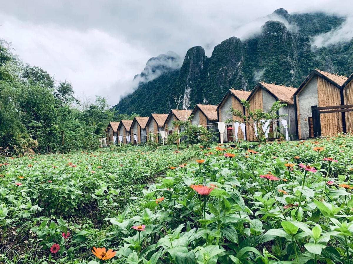 Vangvieng Angsavanh Resort Vang Vieng Ngoại thất bức ảnh