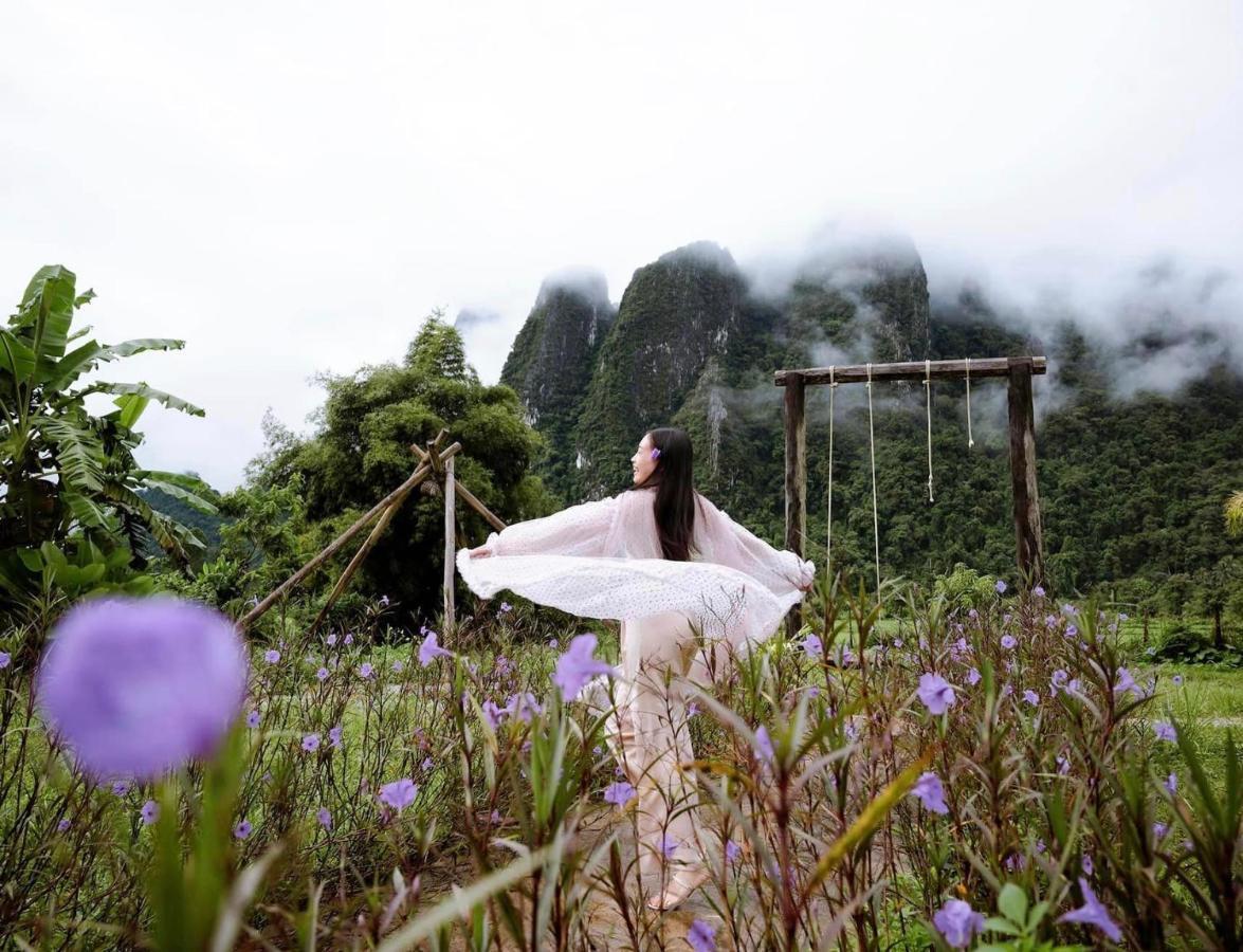 Vangvieng Angsavanh Resort Vang Vieng Ngoại thất bức ảnh