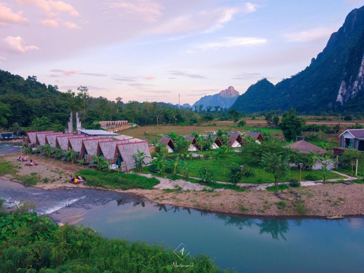 Vangvieng Angsavanh Resort Vang Vieng Ngoại thất bức ảnh