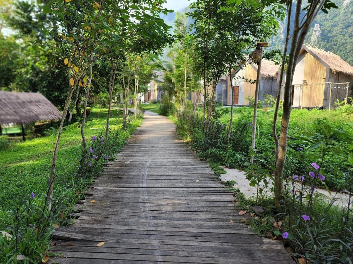 Vangvieng Angsavanh Resort Vang Vieng Ngoại thất bức ảnh