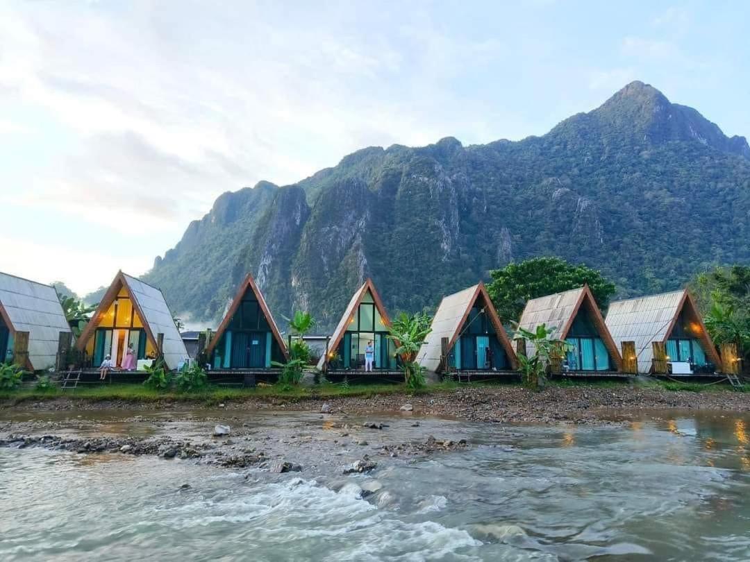 Vangvieng Angsavanh Resort Vang Vieng Ngoại thất bức ảnh