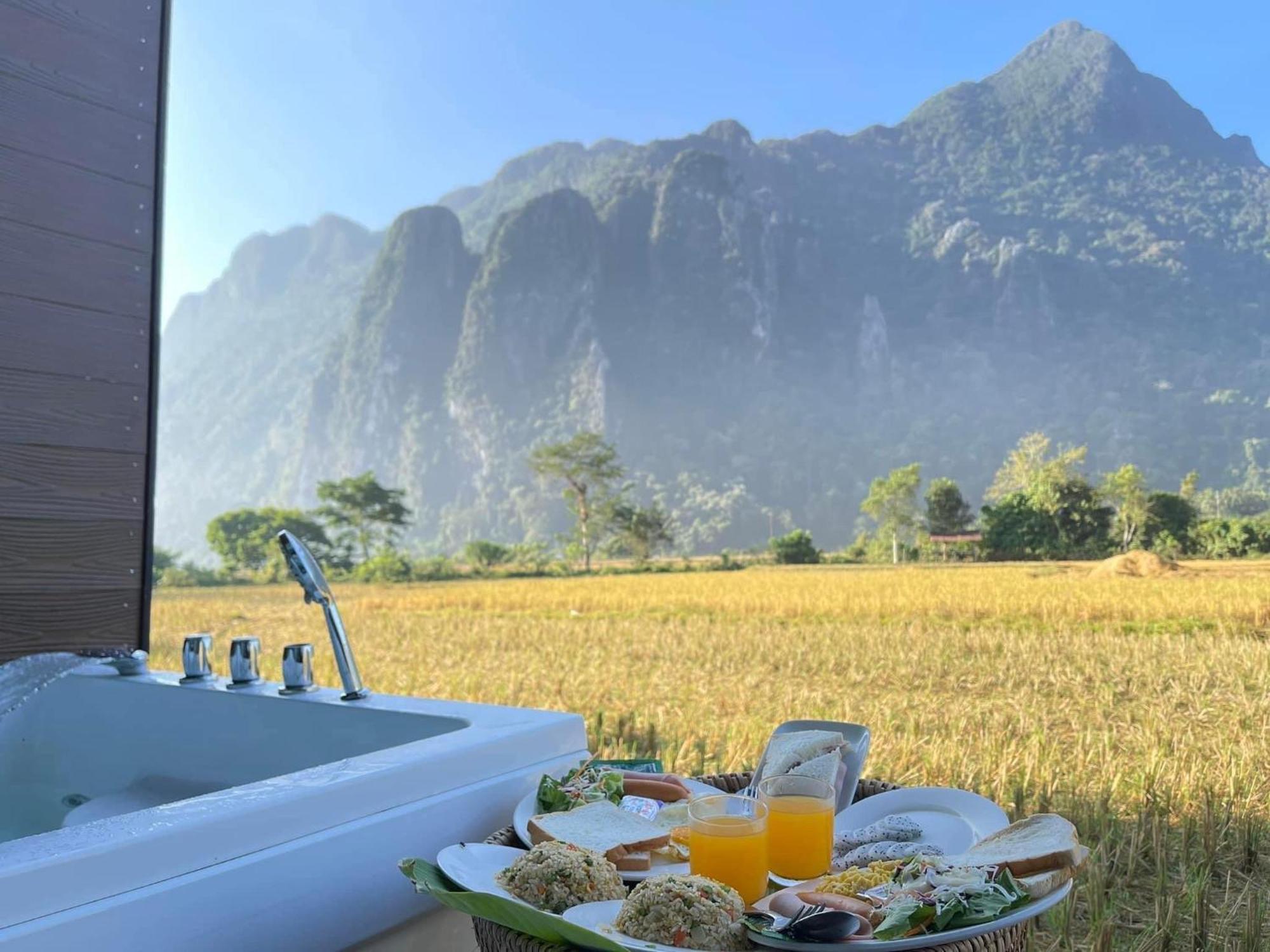 Vangvieng Angsavanh Resort Vang Vieng Ngoại thất bức ảnh